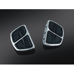 PartzBiz HD KA7611 - Kuryakyn Chrome Kinetic Mini Boards without Adapters Universal Fitment PartzBiz HD KA7611 - Kuryakyn Chrome Kinetic Mini Boards without Adapters Universal Fitment