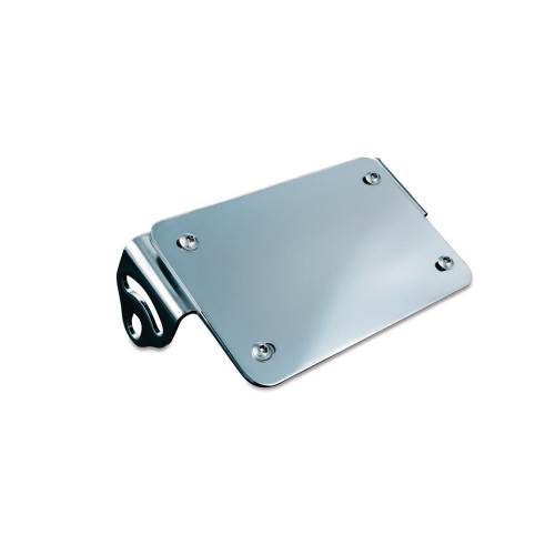 PartzBiz HD: 4412479-Kuryakyn Chrome License Plate Turn Signal & Marker Light Mount Relocator Kit