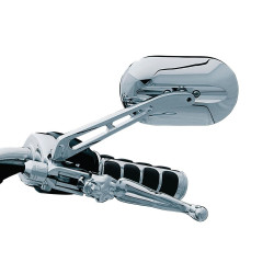 PartzBiz HD KA1409 x 2 - Kuryakyn Chrome Long Stem Magnum Plus กระจกหัวใหญ่ กระจกนูน คู่ PartzBiz HD KA1409 x 2 - Kuryakyn Chrome Long Stem Magnum Plus กระจกหัวใหญ่ กระจกนูน คู่
