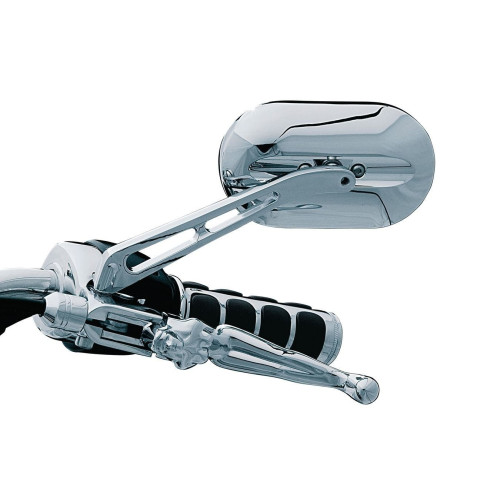 PartzBiz HD: 4412483-Kuryakyn Chrome Long Stem Magnum Plus Large Head Mirrors Convex Glass Pair PartzBiz HD: 4412483-Kuryakyn Chrome Long Stem Magnum Plus Large Head Mirrors Convex Glass Pair