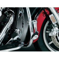 PartzBiz HD ka4575 - Kuryakyn Chrome Longhorn Offset Dually Highway ISO Pegs 1-1/4" Engine Guard Bars | 4575 PartzBiz HD ka4575 - Kuryakyn Chrome Longhorn Offset Dually Highway ISO Pegs 1-1/4" Engine Guard Bars | 4575