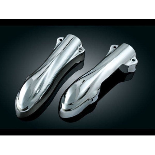 PartzBiz HD: 4412488-Kuryakyn Chrome Lower Leg Covers for 86-99 FLST Models | 8632