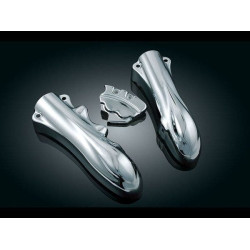 PartzBiz HD KA8633 - สไลเดอร์ขาท่อนล่าง Kuryakyn Chrome สำหรับรุ่น 00-07 FLST | 8633 PartzBiz HD KA8633 - สไลเดอร์ขาท่อนล่าง Kuryakyn Chrome สำหรับรุ่น 00-07 FLST | 8633