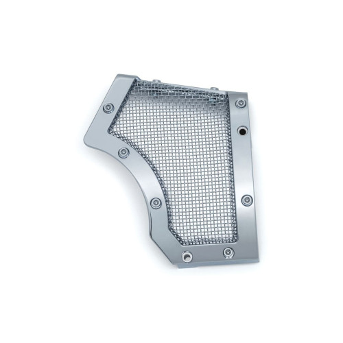PartzBiz HD: 4412459-Kuryakyn Chrome Mesh Front Pulley Cover for Harley Sportster XL 04-17 | 6554 PartzBiz HD: 4412459-Kuryakyn Chrome Mesh Front Pulley Cover for Harley Sportster XL 04-17 | 6554