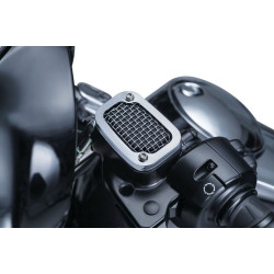 PartzBiz HD KA6562 - Kuryakyn Chrome Mesh Hydraulic Clutch Master Cylinder Cover Harley Milwaukee M8 2017 6562 PartzBiz HD KA6562 - Kuryakyn Chrome Mesh Hydraulic Clutch Master Cylinder Cover Harley Milwaukee M8 2017 6562