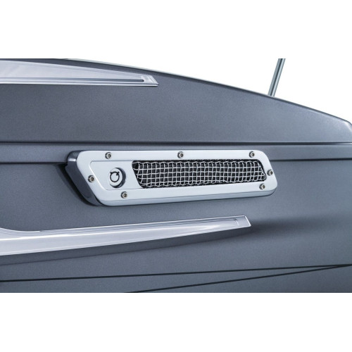 PartzBiz HD: 4412464-Kuryakyn Chrome Mesh Saddlebag Hinge Latch Covers for Harley 14-17 Touring | 6509 PartzBiz HD: 4412464-Kuryakyn Chrome Mesh Saddlebag Hinge Latch Covers for Harley 14-17 Touring | 6509