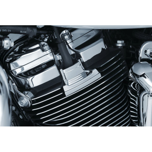 PartzBiz HD: 4412443-Kuryakyn Chrome Precision Spark Plug สำหรับ Harley Milwaukee M8 2017 (PR) 7185