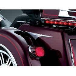 PartzBiz HD KA7274 - Kuryakyn Chrome Side Body Accents for Harley Trike Models | 7274