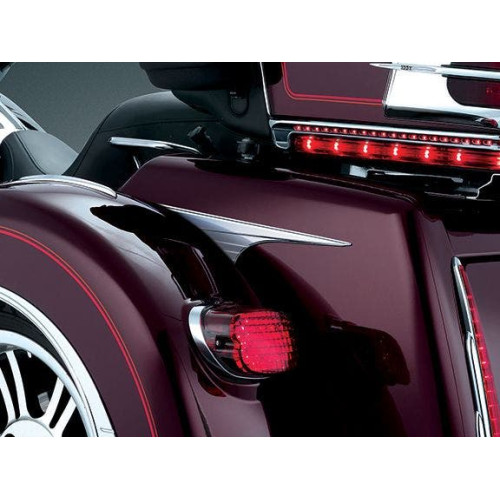 PartzBiz HD: 4412434-Kuryakyn Chrome Side Body Accents for Harley Trike Models | 7274