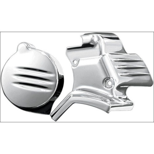 PartzBiz HD: 4412404-Kuryakyn Chrome Starter Cover Harley Touring FLH/T CVO Screamin Eagle '07-'16 PartzBiz HD: 4412404-Kuryakyn Chrome Starter Cover Harley Touring FLH/T CVO Screamin Eagle '07-'16