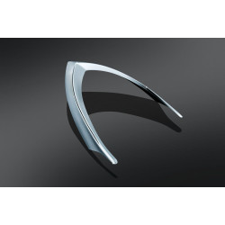 PartzBiz HD KA7697 - Kuryakyn Chrome Taillight Top Trim Indian Chieftain & Roadmaster | 7697