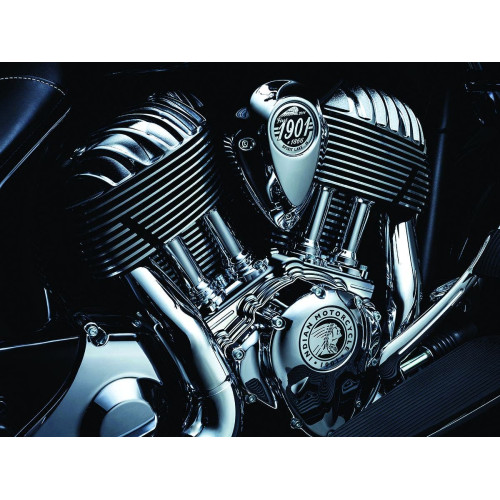 PartzBiz HD: 4412378-Kuryakyn Chrome Tappet Block Accents for Indain 2014 - 5641