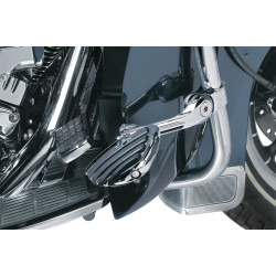 PartzBiz HD KA4528 - Kuryakyn Chrome Avg Rider Tour Tech Cruise Peg 1/4 ” เมาท์ยาว 6 ” ISO Wing Pegs | 4528