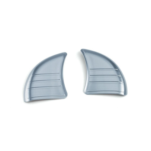 PartzBiz HD: 4412388-Kuryakyn Chrome Tri Line Inner Fairing Mirror Filler Covers Plugs Harley FLHX 14up | 6978 PartzBiz HD: 4412388-Kuryakyn Chrome Tri Line Inner Fairing Mirror Filler Covers Plugs Harley FLHX 14up | 6978