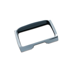 PartzBiz HD KA7239 - Kuryakyn Chrome Tri-Line สเตอริโอ Trim สำหรับ Harley 14-16 Touring & Trike 7239
