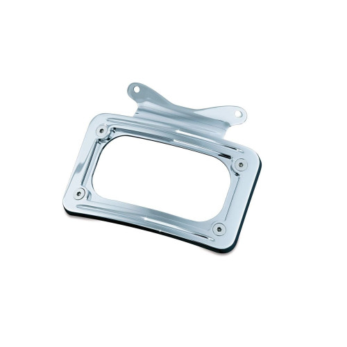PartzBiz HD: 4412342-Kuryakyn Curved License Plate Mount | 3157
