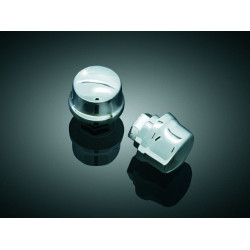 PartzBiz HD KA4489 - Kuryakyn Chrome Domed End Caps for Stiletto Brake Pedal Pad PartzBiz HD KA4489 - Kuryakyn Chrome Domed End Caps for Stiletto Brake Pedal Pad