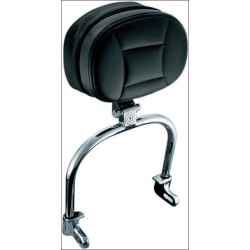 PartzBiz HD KA8987 - Kuryakyn Chrome Adjustable/Quick-Detach Driver Backrest for Harley Softail PartzBiz HD KA8987 - Kuryakyn Chrome Adjustable/Quick-Detach Driver Backrest for Harley Softail