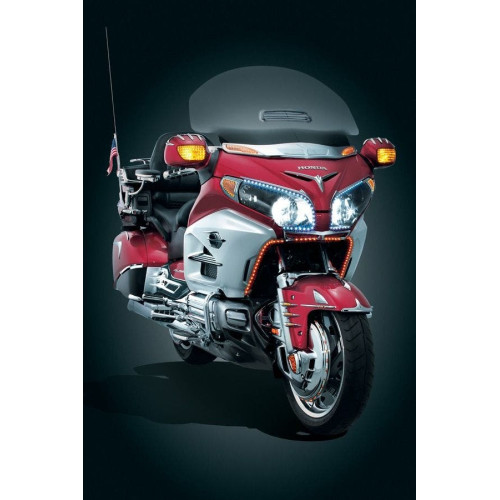 PartzBiz HD: 4412299-Kuryakyn Chrome Fairing / Vent Spear Shape Fins for Honda Goldwing Models 12-15 | 7360 PartzBiz HD: 4412299-Kuryakyn Chrome Fairing / Vent Spear Shape Fins for Honda Goldwing Models 12-15 | 7360
