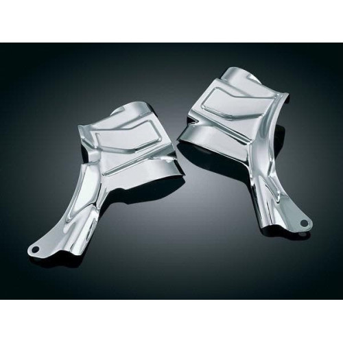 PartzBiz HD: 4412305-Kuryakyn Chrome Neck Covers for FL Softail 86-99 | 7831 PartzBiz HD: 4412305-Kuryakyn Chrome Neck Covers for FL Softail 86-99 | 7831