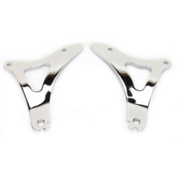 PartzBiz HD KA1662 - Kuryakyn 1662 Low Mount Kit พนักพิงผู้โดยสารอเนกประสงค์สำหรับคนขับ Harley 14-18 | 1662