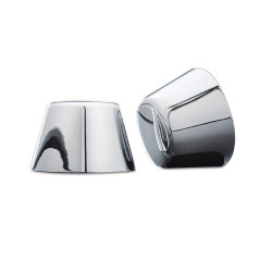 PartzBiz HD KA1201 - Kuryakyn 1201 ฝาครอบน๊อตเพลาหน้า 3/4” Harley 80-06 Softail; ไดน่า FLH;FLT;FXR