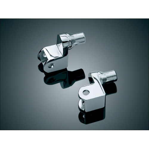 PartzBiz HD: 4412256-Kuryakyn Chrome Front Tapered Peg Adapters for Honda Goldwing