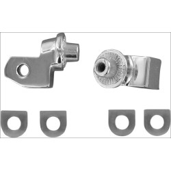 PartzBiz HD KA8814 - Kuryakyn Chrome Splined Peg Adapters for Yamaha PartzBiz HD KA8814 - Kuryakyn Chrome Splined Peg Adapters for Yamaha