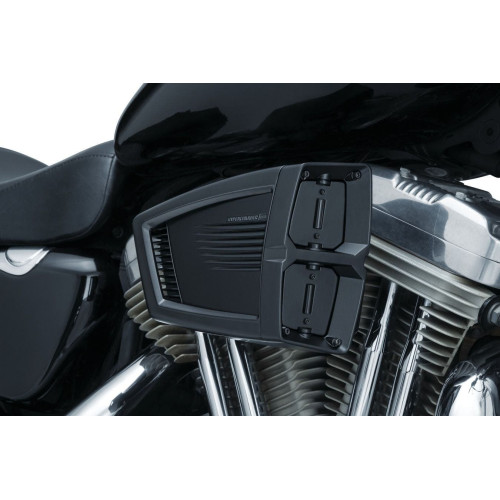 PartzBiz HD: 4412239-Kuryakyn Gloss Black Hypercharger ES Air Cleaner Harley Sportster XL 07-17 9351