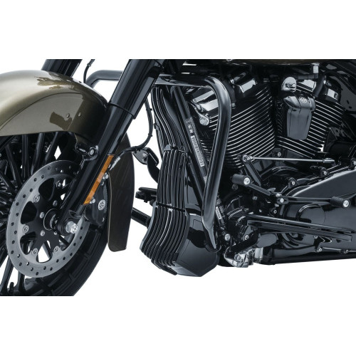 PartzBiz HD: 4412221-Kuryakyn Black Precision Upper Frame Cover Harley Milwaukee M8 2017 FLH/T 6420 PartzBiz HD: 4412221-Kuryakyn Black Precision Upper Frame Cover Harley Milwaukee M8 2017 FLH/T 6420