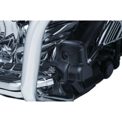 PartzBiz HD KA5181 - ฝาครอบแม่ปั๊มเบรกหลัง Kuryakyn Satin Black สำหรับ Indian (exc Scout) 5181