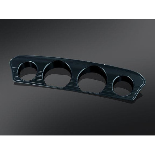 PartzBiz HD: 4412194-Kuryakyn Gloss Black Tri-Line Gauge Trim for Harley '14-'17 Touring & Trike PartzBiz HD: 4412194-Kuryakyn Gloss Black Tri-Line Gauge Trim for Harley '14-'17 Touring & Trike