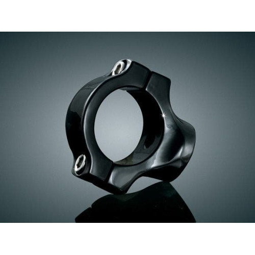 PartzBiz HD: 4412167-Kuryakyn Glossy Black Side Mount License Plate Clamp for Yamaha Road Star without swingarm covers (except War | 3121 PartzBiz HD: 4412167-Kuryakyn Glossy Black Side Mount License Plate Clamp for Yamaha Road Star without swingarm covers (except War | 3121