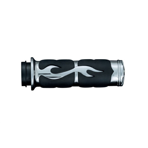 PartzBiz HD: 4412160-Kuryakyn ISO-Flame Grips for Harley Models with Cable Throttle Control | 6260 PartzBiz HD: 4412160-Kuryakyn ISO-Flame Grips for Harley Models with Cable Throttle Control | 6260