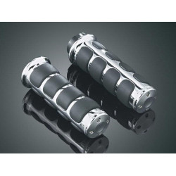 PartzBiz HD KA6205 - Kuryakyn ISO-Grips ที่ไม่มีคันเร่ง (pr) รุ่น Harley พร้อมคันเร่งแบบเคเบิล | 6205 PartzBiz HD KA6205 - Kuryakyn ISO-Grips ที่ไม่มีคันเร่ง (pr) รุ่น Harley พร้อมคันเร่งแบบเคเบิล | 6205