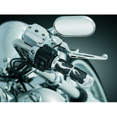 PartzBiz HD: 4412101-Kuryakyn Chrome ISO-Throttle Boss for ISO Flame and Transformer Grips (ea) | 6250 PartzBiz HD: 4412101-Kuryakyn Chrome ISO-Throttle Boss for ISO Flame and Transformer Grips (ea) | 6250