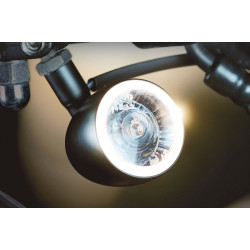 PartzBiz HD KA2553 - Kuryakyn Kellermann Bullet 1000 2553 Black Amber LED Front Turn Signal Harley & Metric PartzBiz HD KA2553 - Kuryakyn Kellermann Bullet 1000 2553 Black Amber LED Front Turn Signal Harley & Metric