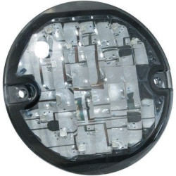 PartzBiz HD KA5441 - Kuryakyn L.E.D. Front Turn Signal Inserts; Flat Style (Smoke) | 5441 PartzBiz HD KA5441 - Kuryakyn L.E.D. Front Turn Signal Inserts; Flat Style (Smoke) | 5441