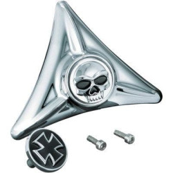 PartzBiz HD KA3158 - Kuryakyn License Plate Mounting Hole Cover | 3158