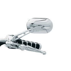 PartzBiz HD KA1412 - Kuryakyn Long Stem Magnum Plus พร้อมกระจกหัวใหญ่ กระจกแบน | 1412 PartzBiz HD KA1412 - Kuryakyn Long Stem Magnum Plus พร้อมกระจกหัวใหญ่ กระจกแบน | 1412