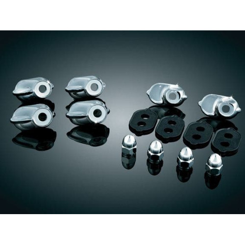 PartzBiz HD: 4412047-Kuryakyn Luggage Rack Relocation Kit for Harley Touring Models 80-13 | 7138 PartzBiz HD: 4412047-Kuryakyn Luggage Rack Relocation Kit for Harley Touring Models 80-13 | 7138