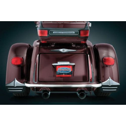 PartzBiz HD KA7220 - Kuryakyn Mud Flaps for Harley Trike Models | 7220