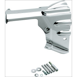 PartzBiz HD KA8201 - Kuryakyn Chrome Transmission Shroud Cover for Harley 02-06 Touring Stock or Dual | 8201 PartzBiz HD KA8201 - Kuryakyn Chrome Transmission Shroud Cover for Harley 02-06 Touring Stock or Dual | 8201
