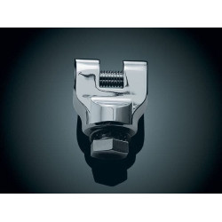 PartzBiz HD KA8061 - Kuryakyn 8061 Chrome สั้น Magnum Peg Mounts w/1/2 -13 Mount Bolts Universal Fit Harley-Davidson Harley Davidson Honda Gold Wing