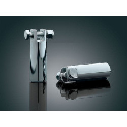 PartzBiz HD KA8087 - Kuryakyn Chrome 3-1/2 ” Peg Mounts 3/8 ”-16 Thread (pr) | 8087