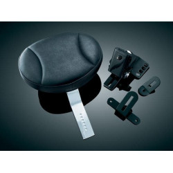 PartzBiz HD KA1670 - Kuryakyn Plug-In Driver Backrest Kit for Harley Touring FLH/T 97-16 1 Piece Seats | 1670 PartzBiz HD KA1670 - Kuryakyn Plug-In Driver Backrest Kit for Harley Touring FLH/T 97-16 1 Piece Seats | 1670
