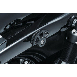 PartzBiz HD KA5071 - Kuryakyn สเตนเลสขัดเงาด้านหลัง Tie-Down Anchors Harley 14-17 และ XL 04-17 5071