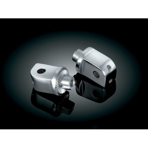 PartzBiz HD: 4411965-Kuryakyn Chrome Splined Adapter Mounts for Honda & Yamaha PartzBiz HD: 4411965-Kuryakyn Chrome Splined Adapter Mounts for Honda & Yamaha