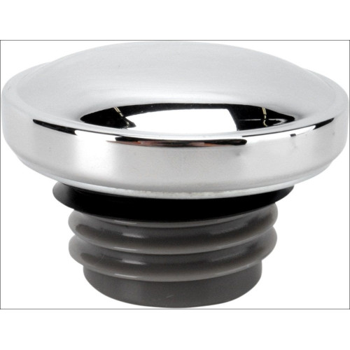 PartzBiz HD: 4411940-Kuryakyn Chrome Stock Style Vented Gas Cap w/ Right-Handed Thread 96-16 Harley PartzBiz HD: 4411940-Kuryakyn Chrome Stock Style Vented Gas Cap w/ Right-Handed Thread 96-16 Harley