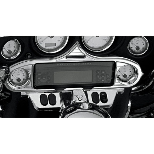 PartzBiz HD: 4411885-Kuryakyn 3765 Chrome Stereo Accent for Harley Batwing Fairing FLH/X 96-13 PartzBiz HD: 4411885-Kuryakyn 3765 Chrome Stereo Accent for Harley Batwing Fairing FLH/X 96-13